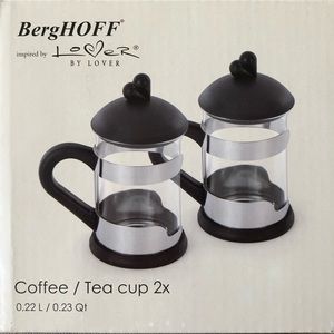 BergHOFF Lover By Lover 2Pc 0.23Qt Tea Cup
